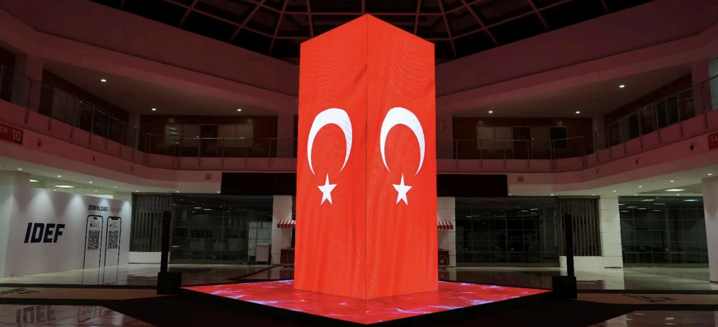 FUAR CORNER LED EKRAN